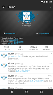Download Plume for Twitter